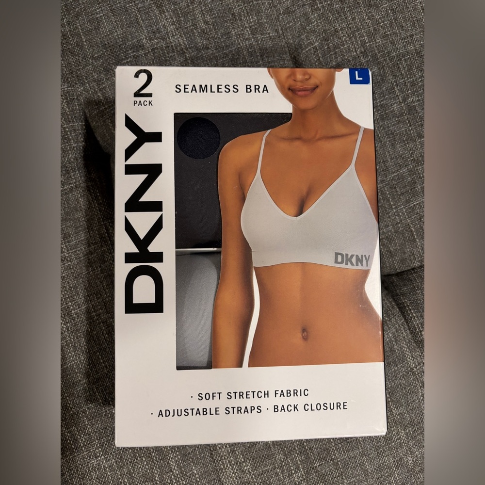 DKNY Seamless Bra 2-Pack NWT - Large